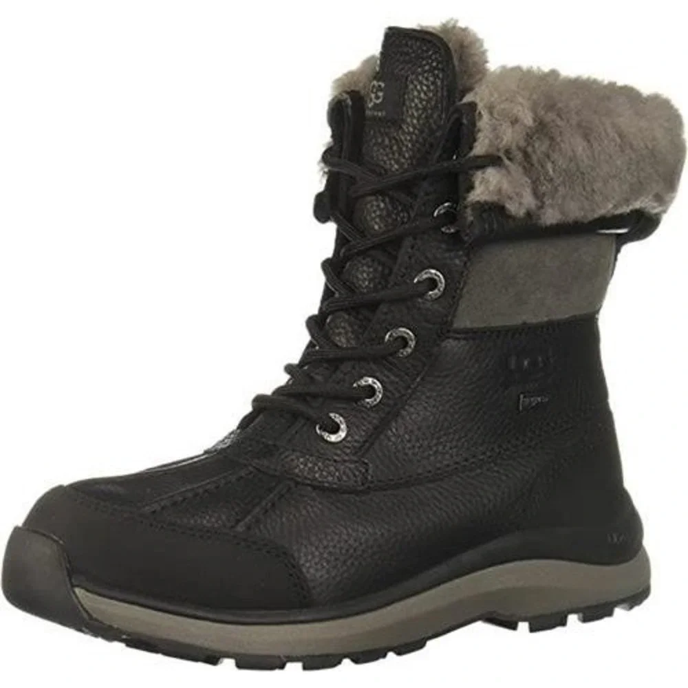 NEW UGG Women's Adirondack Boot III Boot Sz 6 in Black